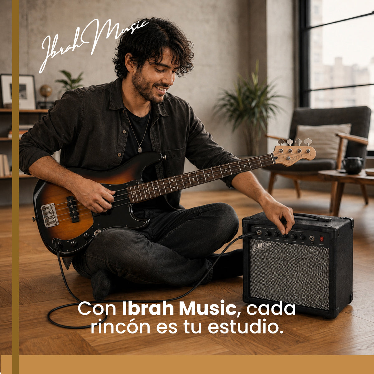 Amplificador Ibrah Music ATB-30 Bajo 30W