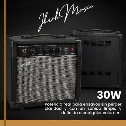 Amplificador Ibrah Music ATB-30 Bajo 30W