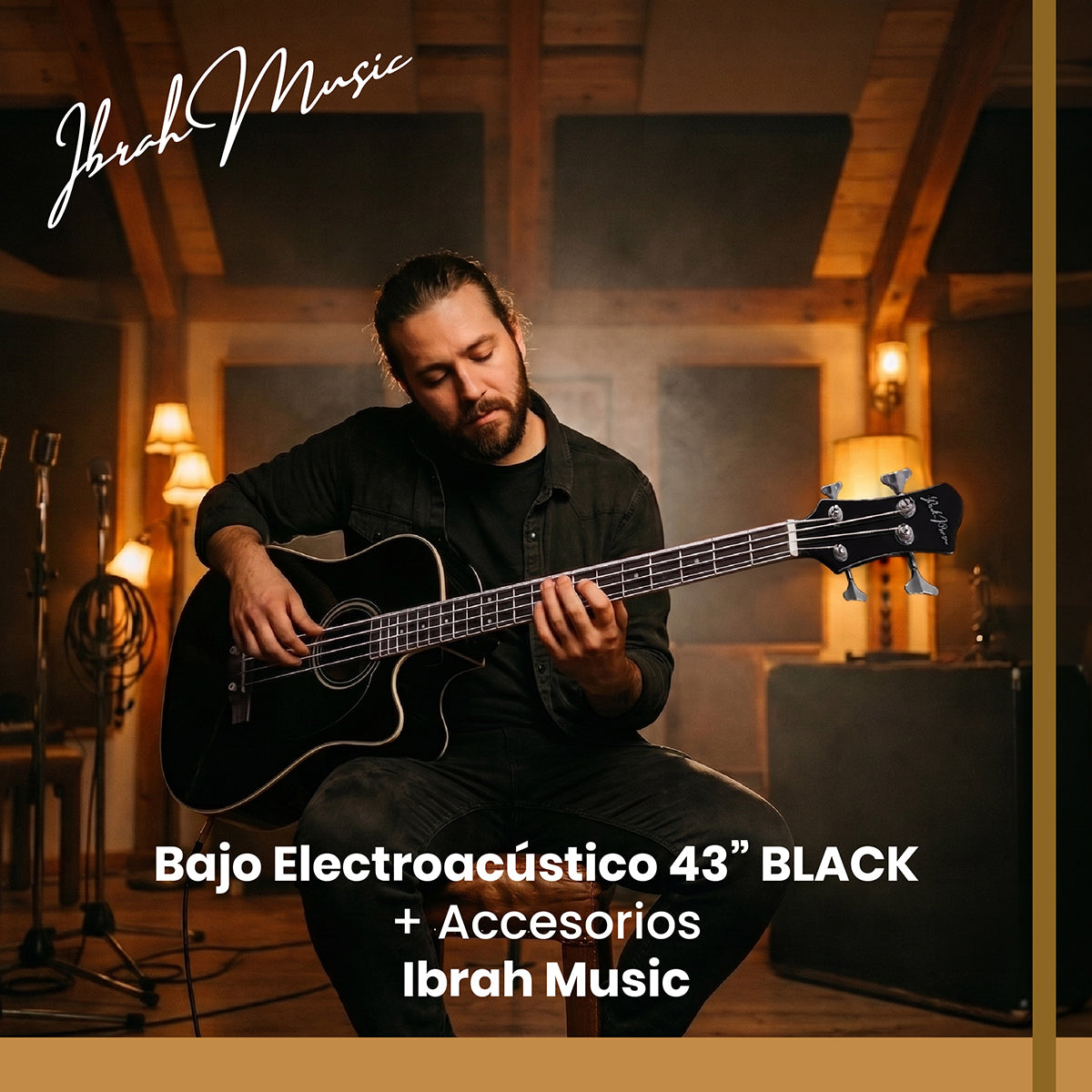 Bajo Electroacústico Ibrah - vista 7