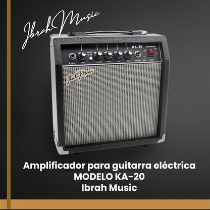 Amplificador KA-20 Guitarra Eléctrica y Electroacústica 20W
