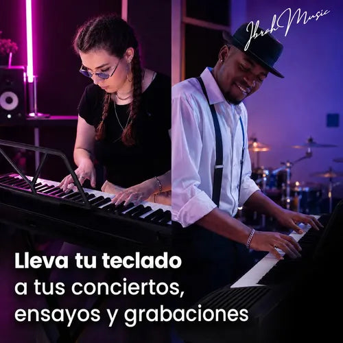 Pack Teclado MIDI 61 Teclas Ibrah - vista 8