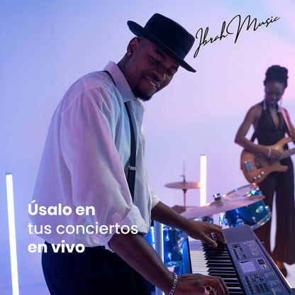 Atril Teclado Ibrah Music Ajustable Universal