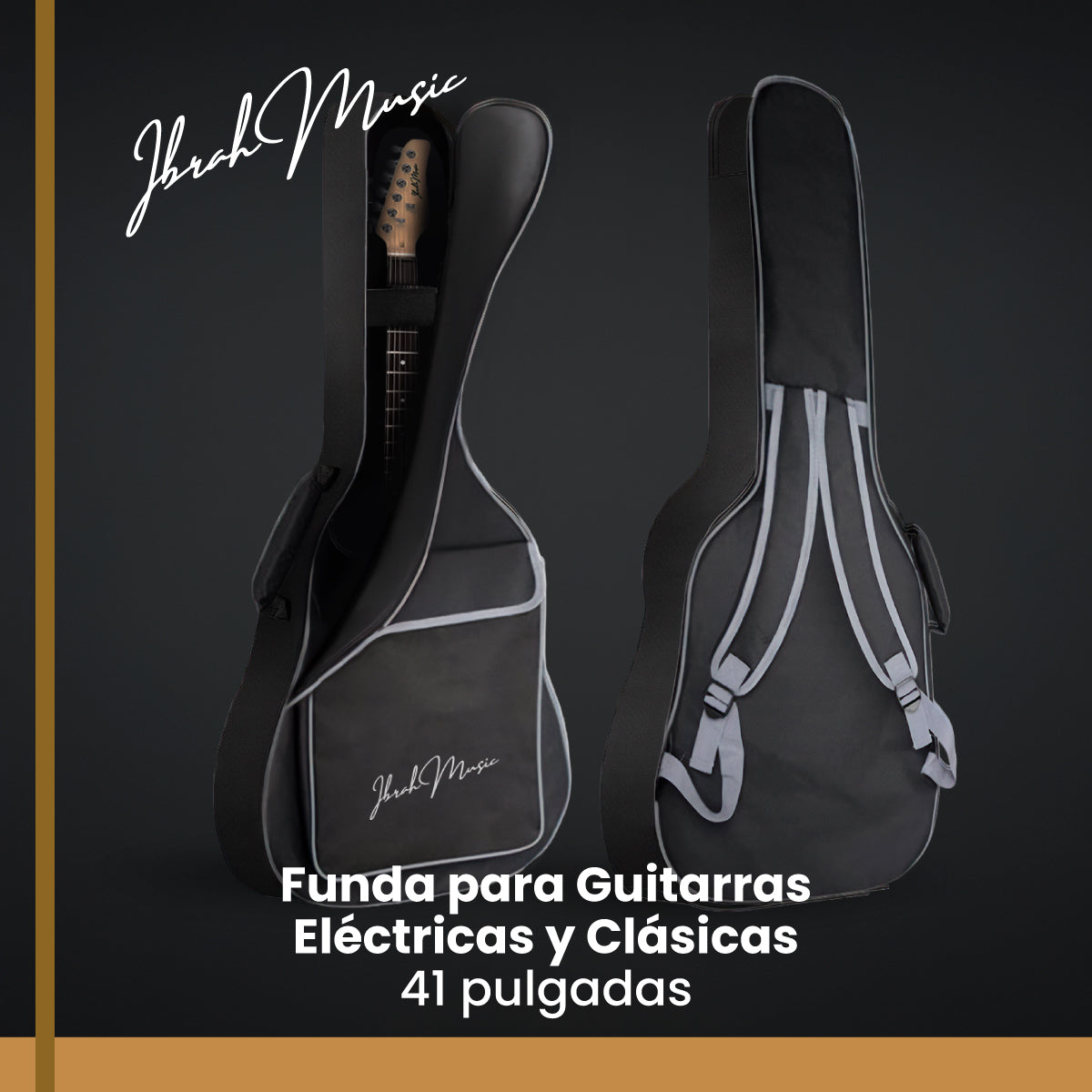 Funda Guitarra 41 Pulgadas — Bolso de Transporte