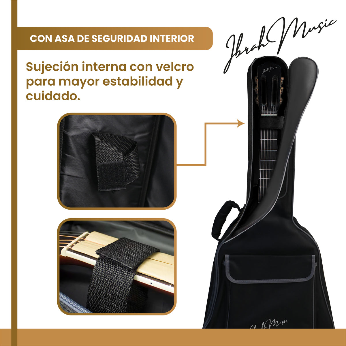 Funda Guitarra 41 Pulgadas — Bolso de Transporte