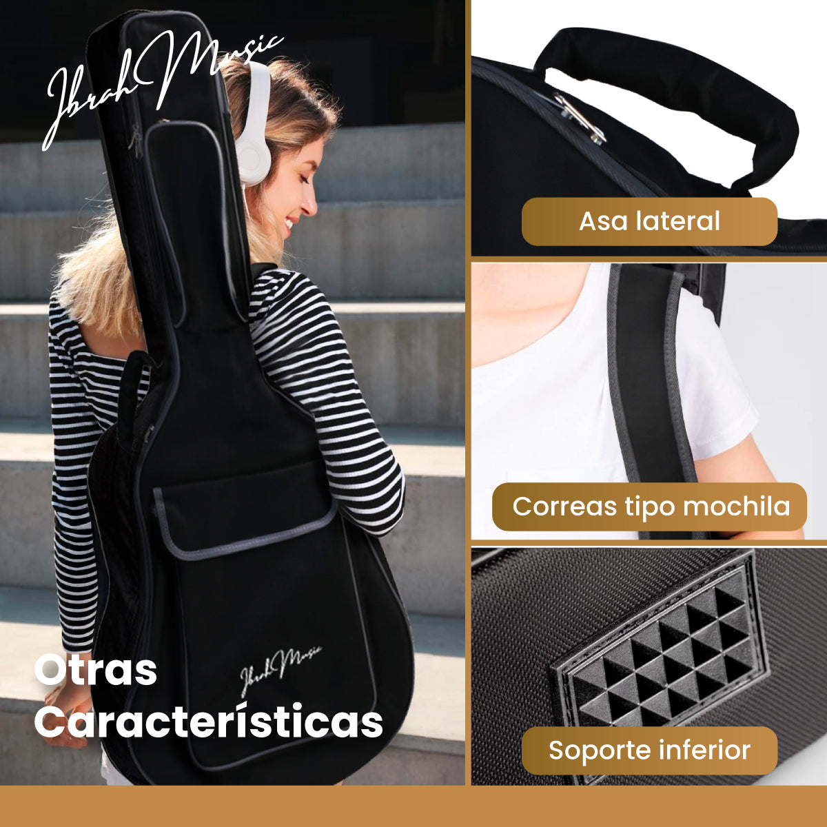 Funda Guitarra 41 Pulgadas — Bolso de Transporte