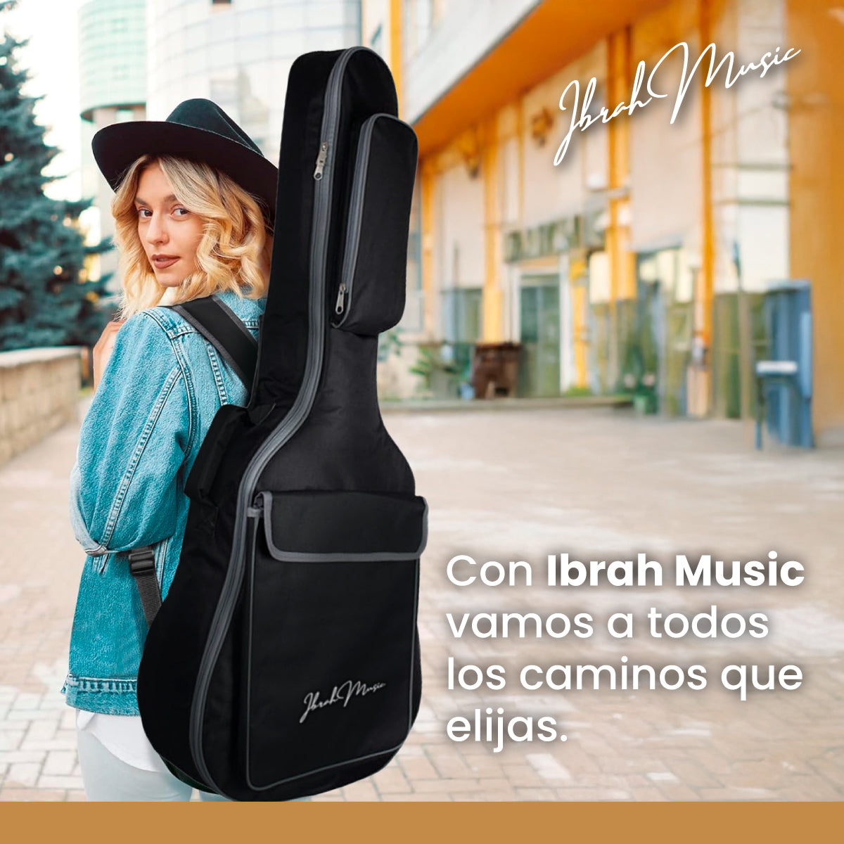 Funda Guitarra 41 Pulgadas — Bolso de Transporte