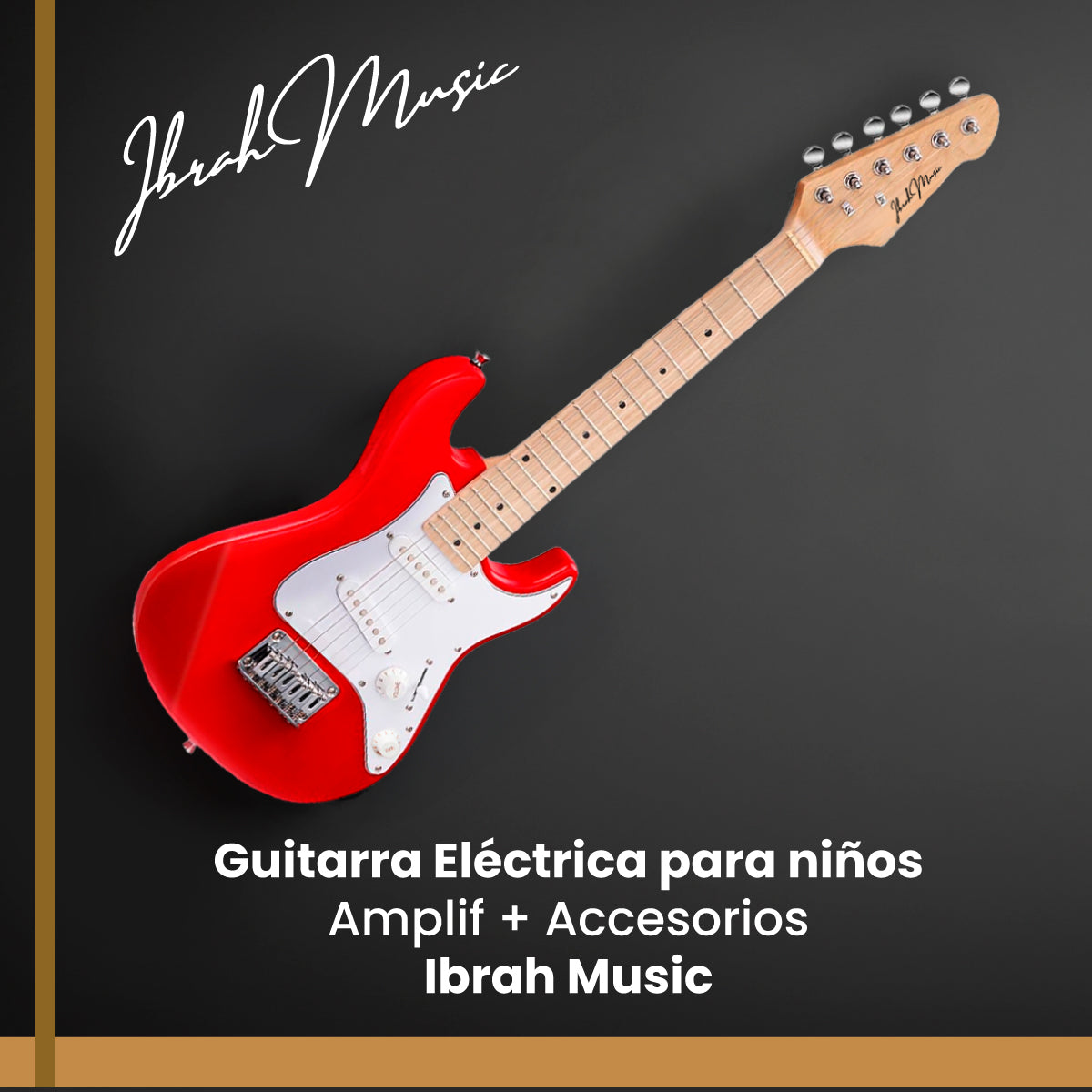 Guitarra Eléctrica para Niños 30” + Amplificador