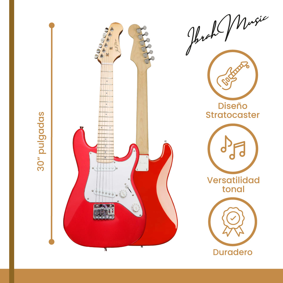 Guitarra Eléctrica para Niños 30” + Amplificador