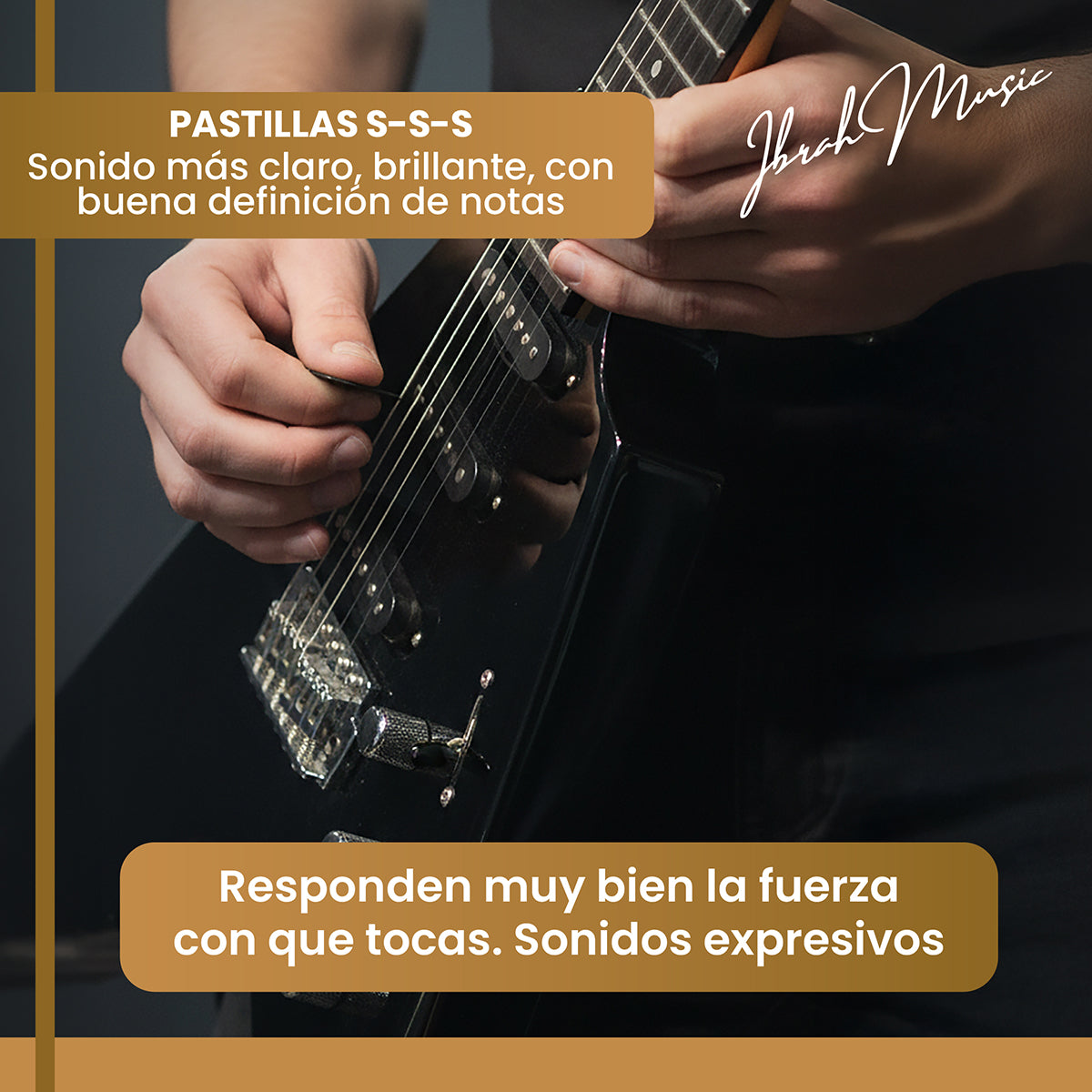 Guitarra Eléctrica Flying V 39” + Amplificador 20W Pack