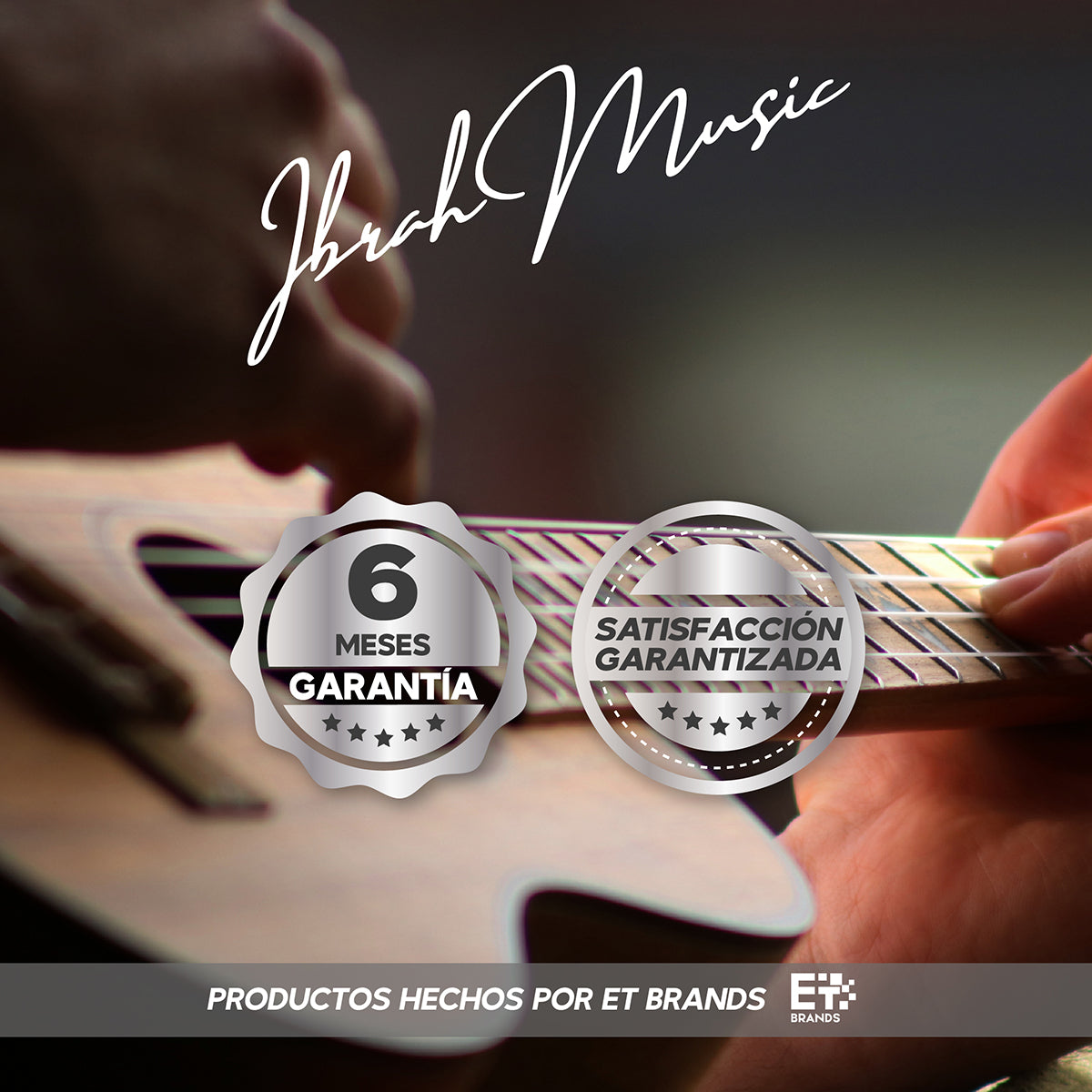 Ukelele Soprano Concierto Ibrah 21 Pulgadas + Accesorios Marron
