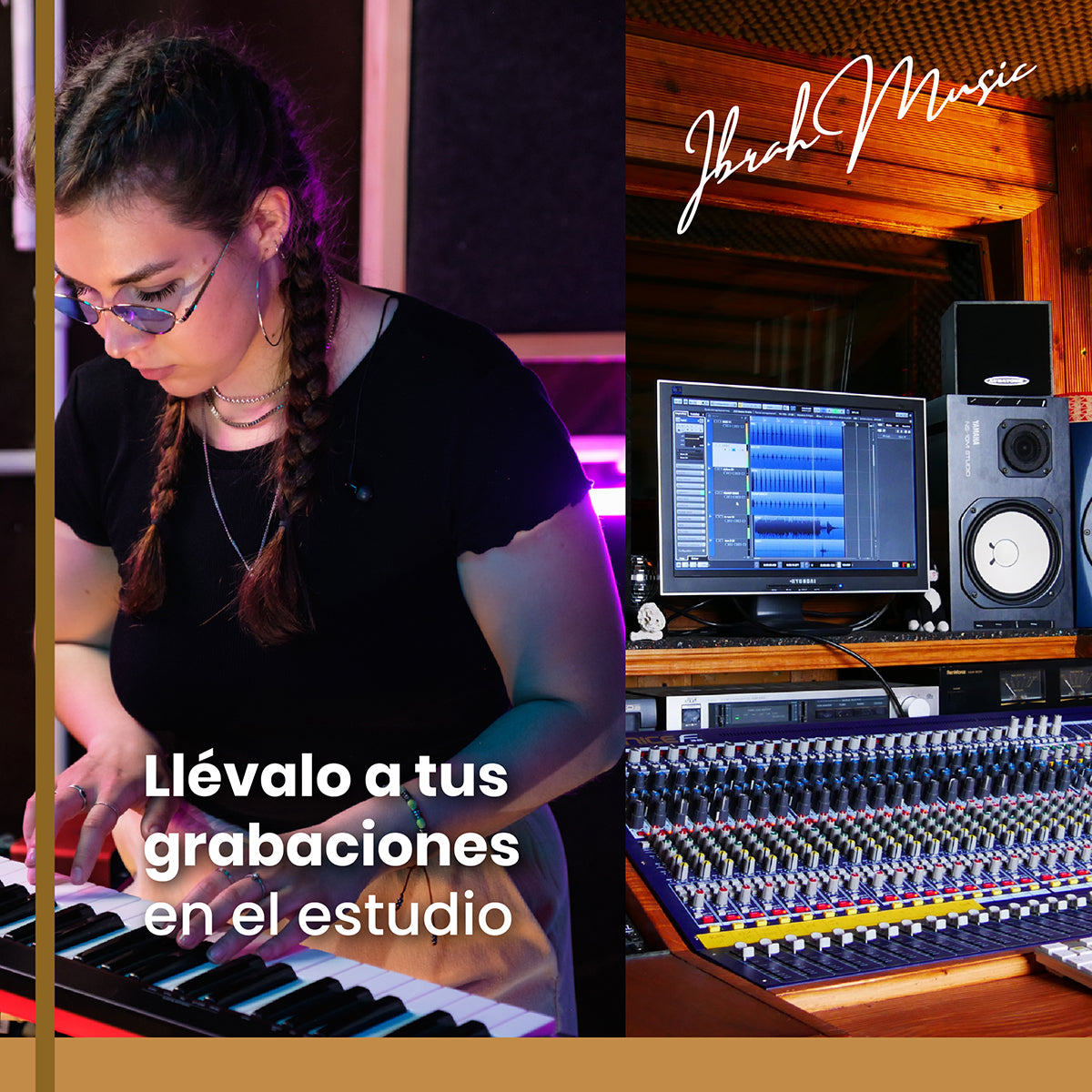 Piano Eléctrico Ibrah IM-2800 61 Teclas Teclado Musical USB