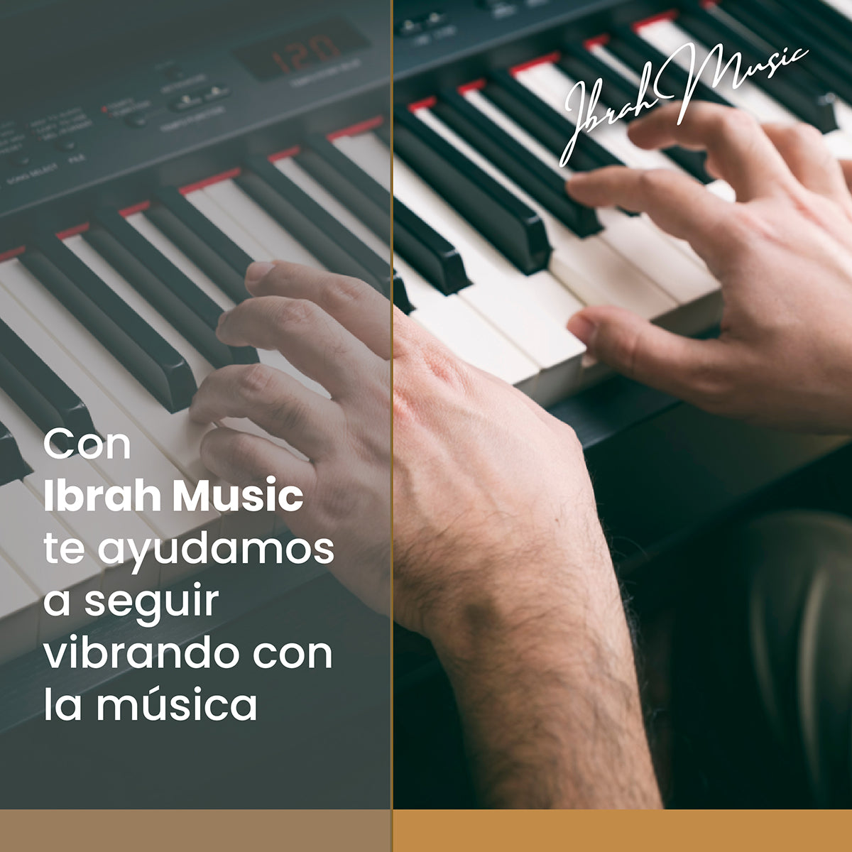 Piano Eléctrico Ibrah IM-2800 61 Teclas Teclado Musical USB