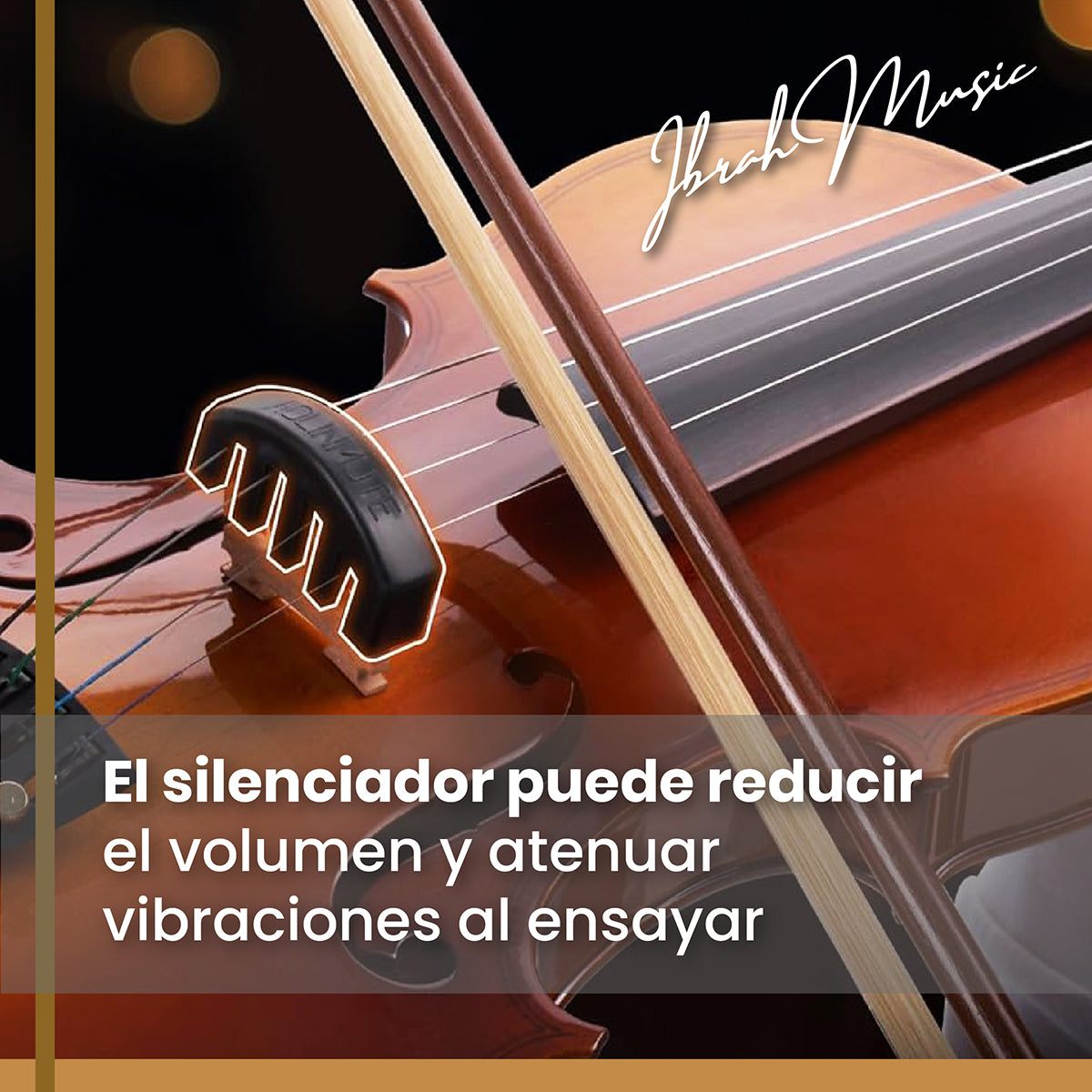 Violín 4/4 con Estuche + Arco y Accesorios