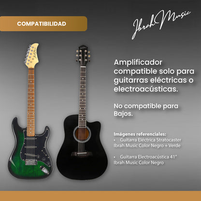 Amplificador Ibrah Music ATG-30 Guitarra 30W