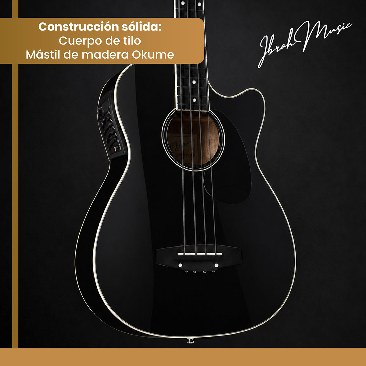 Bajo Electroacústico Ibrah - vista 4