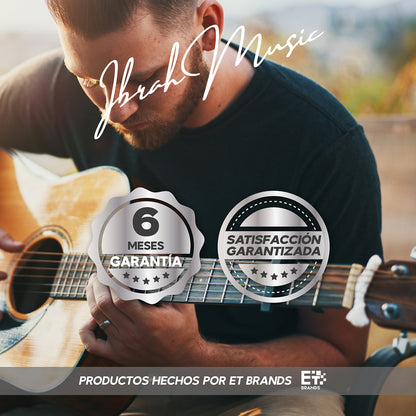 Guitarra Acustica Cutaway Ibrah Music 38 plgds + accesorios