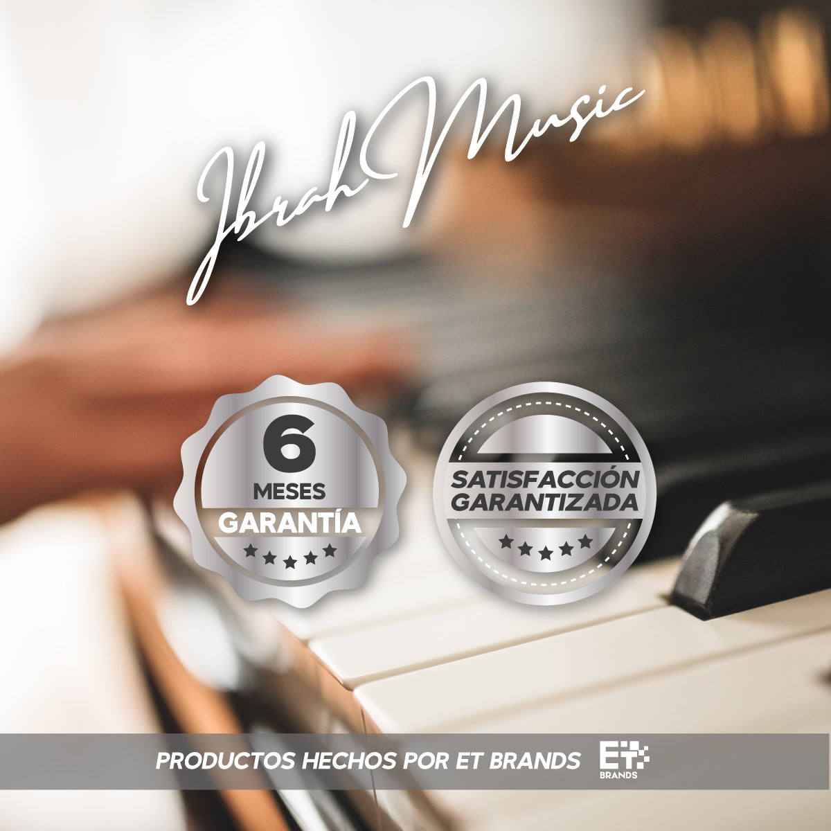 Teclado Musical 61 Teclas Ibrah Music Piano Con Midi Sustain