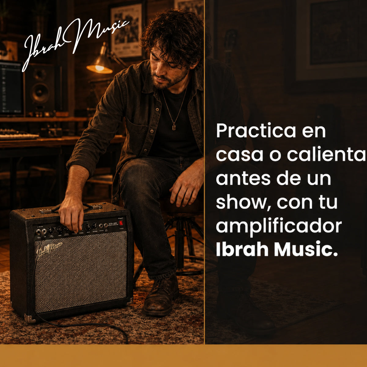 Amplificador Ibrah Music ATG-30 Guitarra 30W