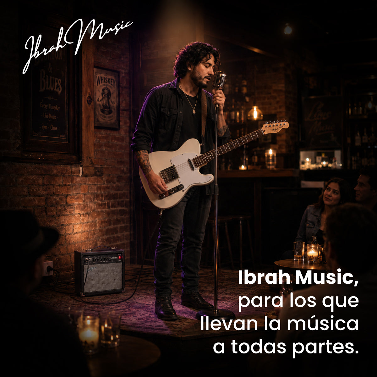 Amplificador Ibrah Music ATG-30 Guitarra 30W
