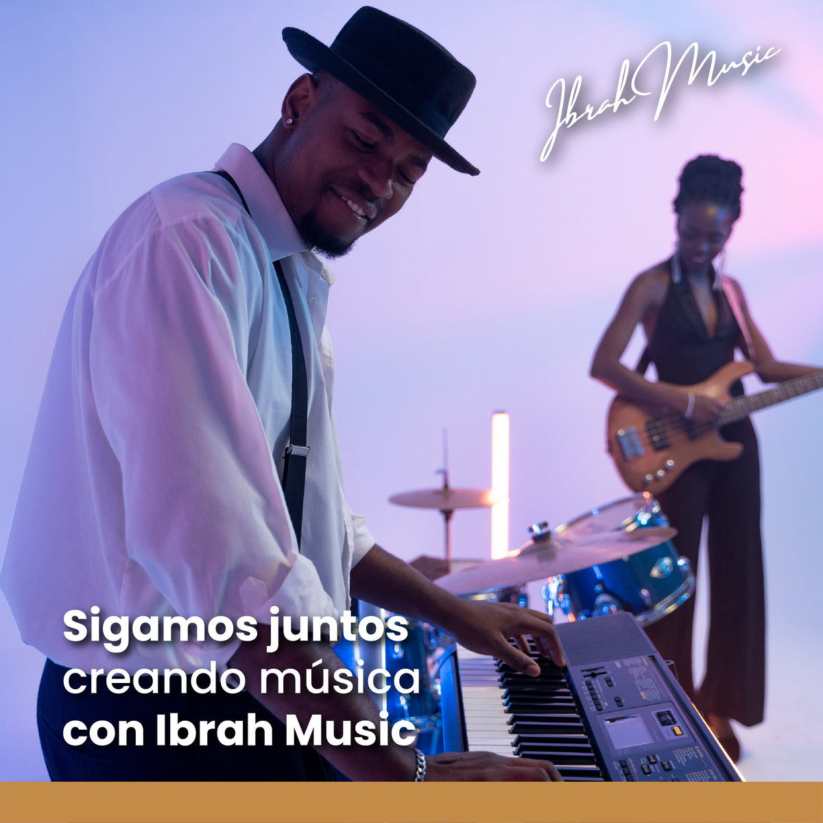 Teclado Musical 61 Teclas Ibrah Music Piano Con Midi Sustain