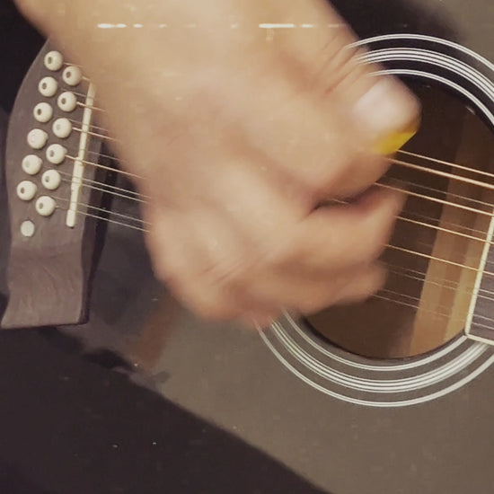 Cómo suena la Guitarra Electroacústica 12 Cuerdas Ibrah Music