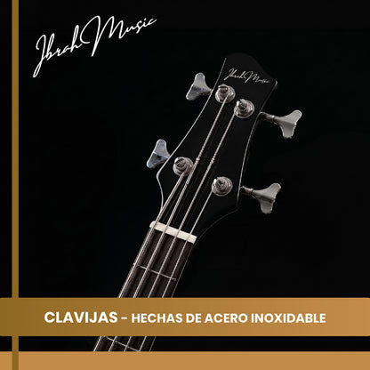 Bajo Electroacustico 43 Negro Ibrah Music